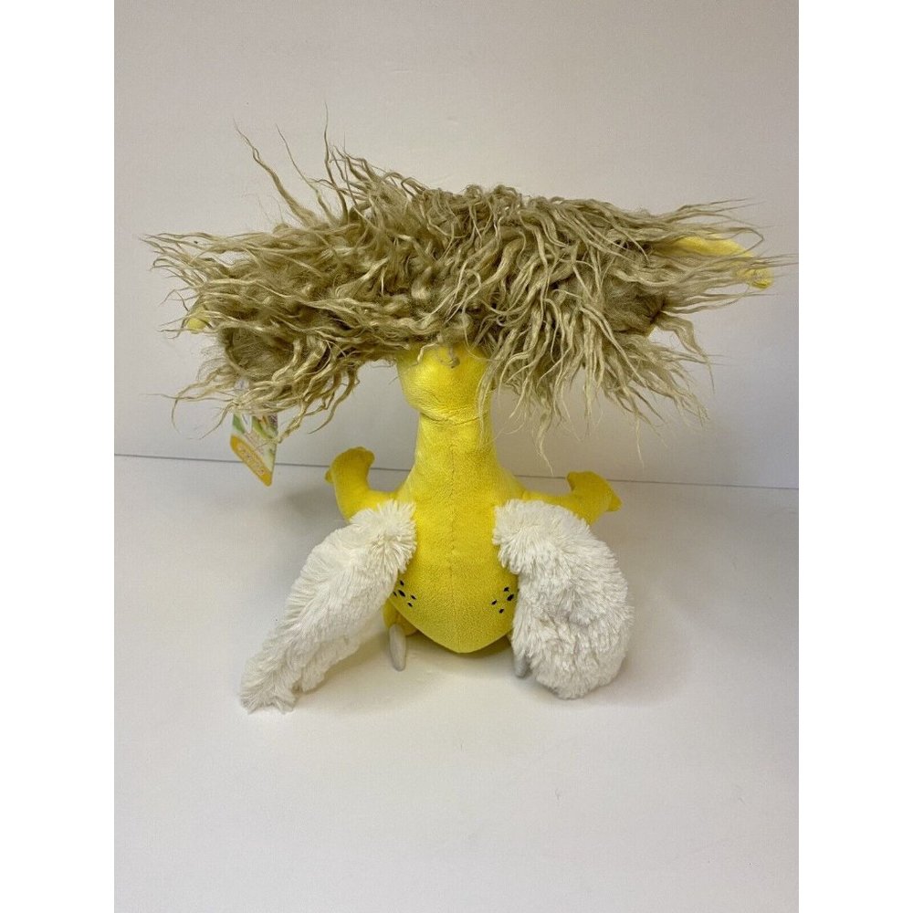 Worry Woo Rue Monster of Insecurities Plush 12" Doll Yellow 2013 W/ Tags Stuffed - Picture 3 of 14